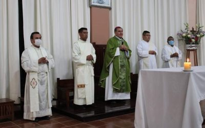 Presbiterio de Diócesis de Orizaba participa en Ejercicios Espirituales